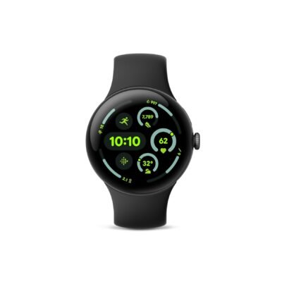 Google Pixel Watch 3 Smart Watch | 45mm | Fitbit Running & Heart Rate Tracking (UNBOXED)