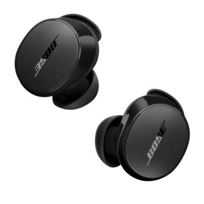 Bose New QuietComfort Wireless Noise Cancelling Earbuds | Bluetooth Earbuds with Active Noise Cancellation | Up to 8.5 Hours Battery Life (UNBOXED)