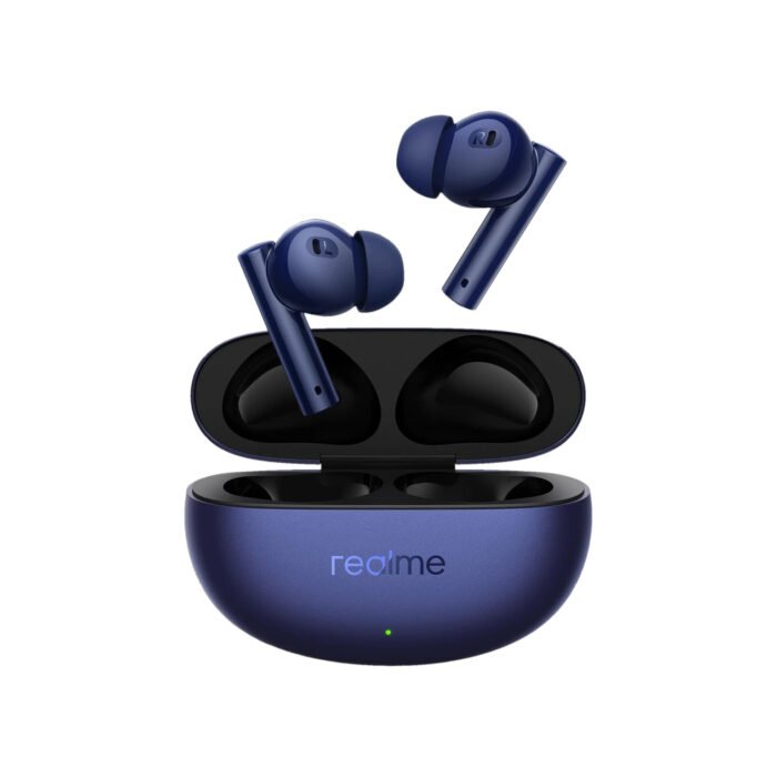 realme Buds Air 5 TWS Earbuds | 50dB ANC | 12.4mm Dynamic Bass Driver | Deep Sea Blue (Unboxed)