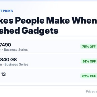 7 mistakes to avoid when buying refurbished gadgets in India — Dell Latitude 7490 Grade A Certified at ₹22,490, 75% off MRP ₹88,999